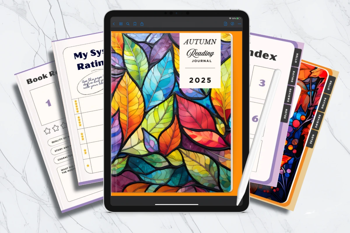 2025 fall digital reading journal