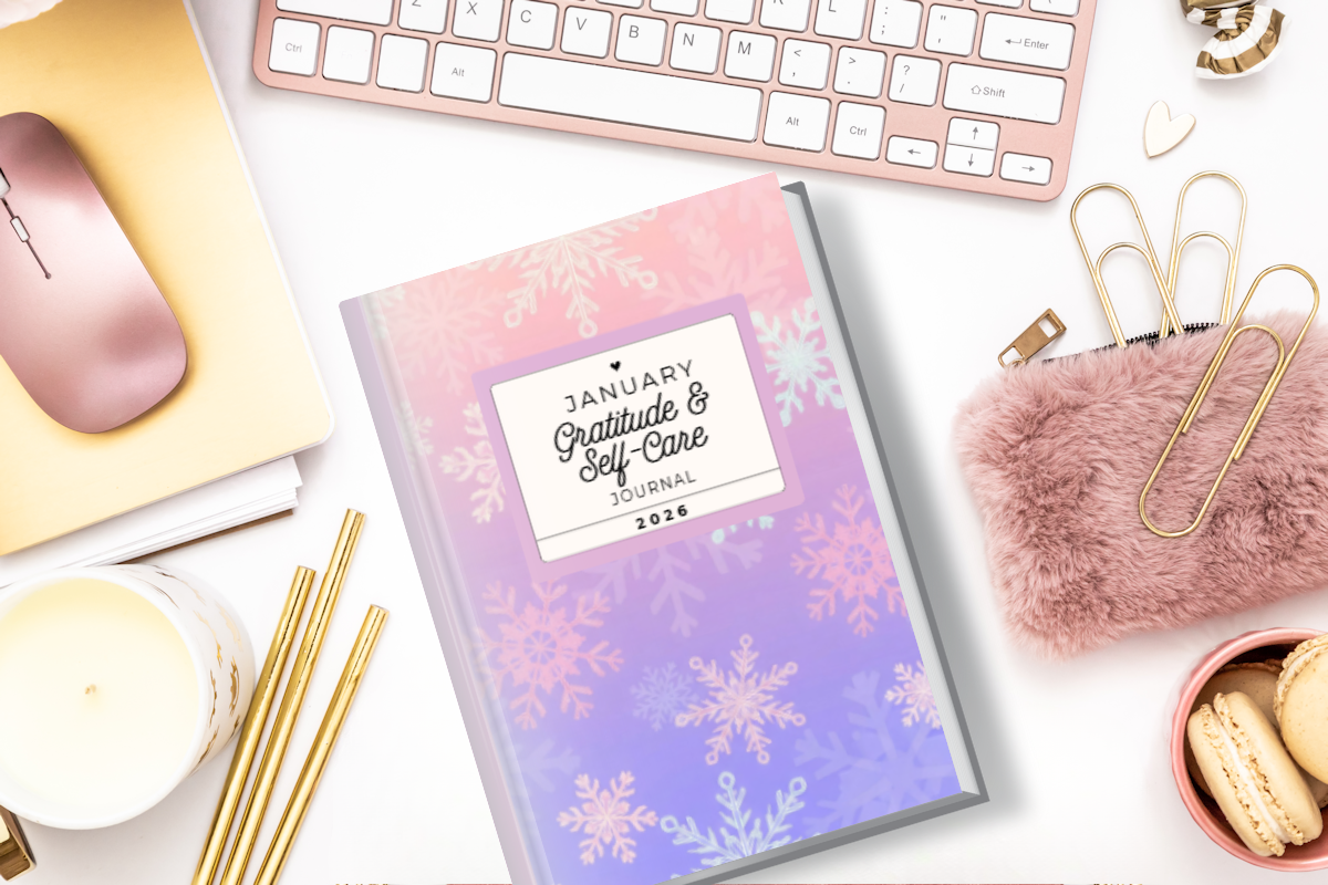 2026 gratitude and self care tracker for women