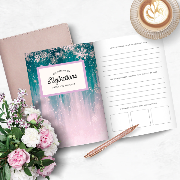 2026 monthly gratitude & self care tracker reflection