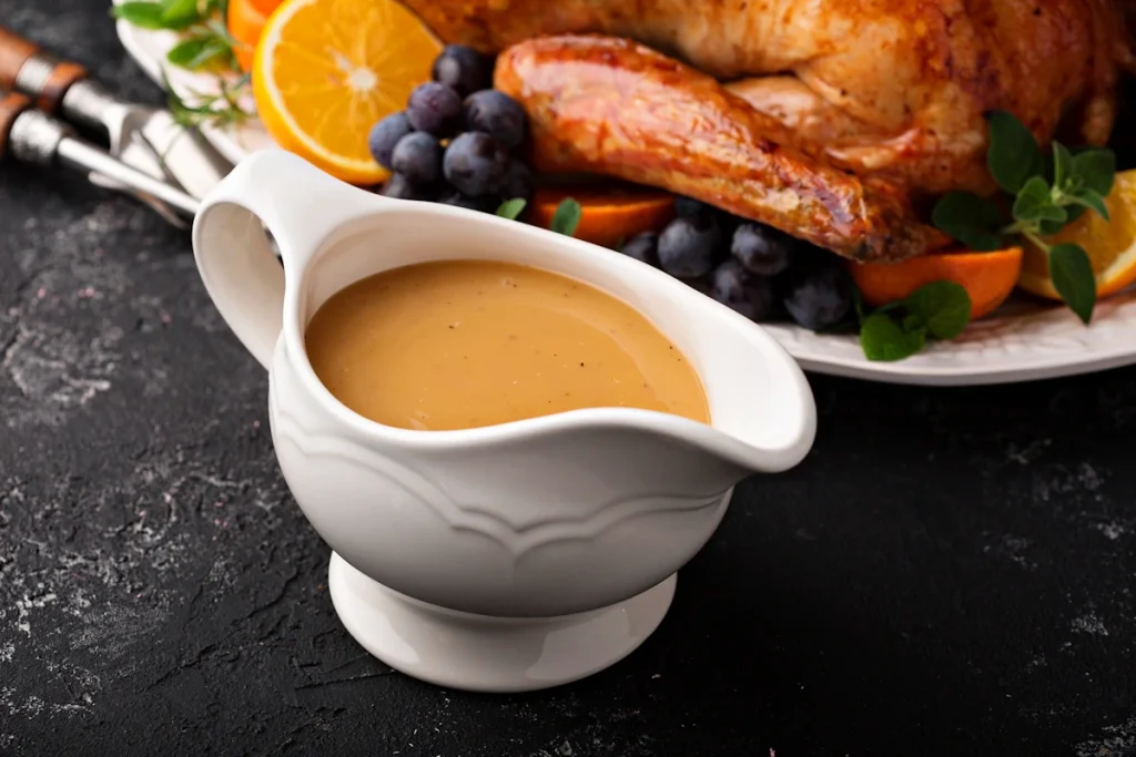 how to make turkey gravy from the drippings