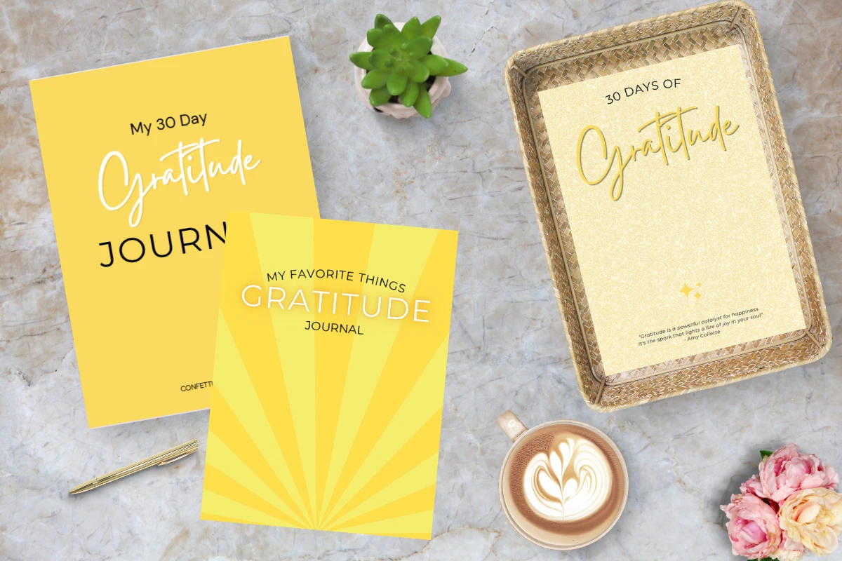 Quick Burst Gratitude Journal Bundle for Beginners