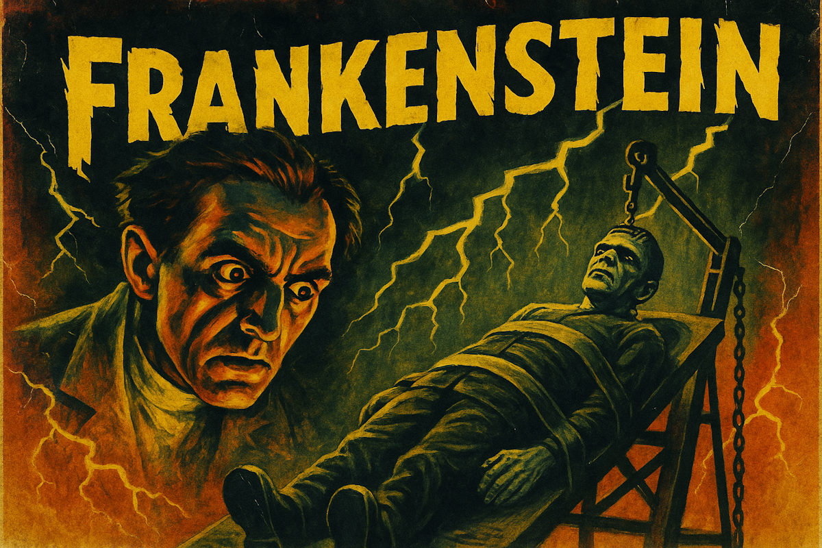 Mary Shelley's frankenstein movie poster