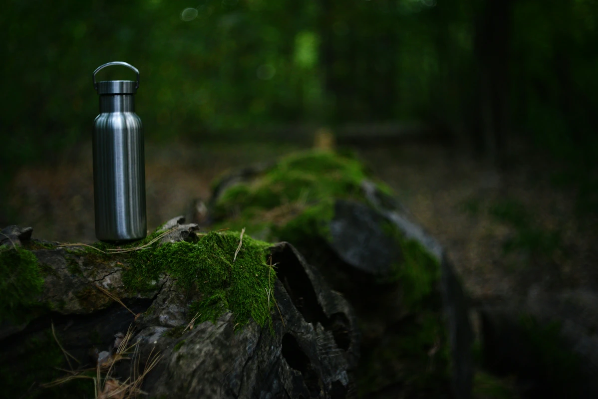 stainless steel water bottles on Amazon