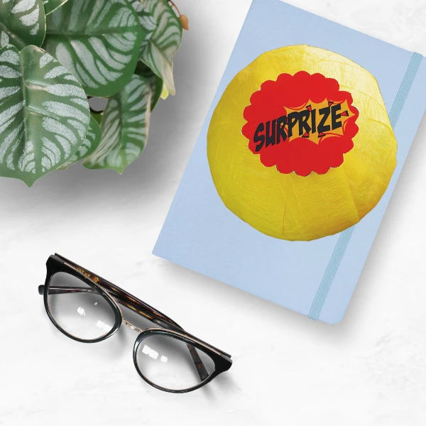 surprise ball gift invitation example