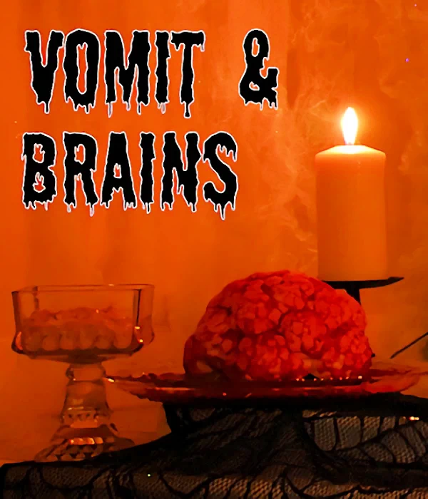 vomit and brains halloween frankenbath